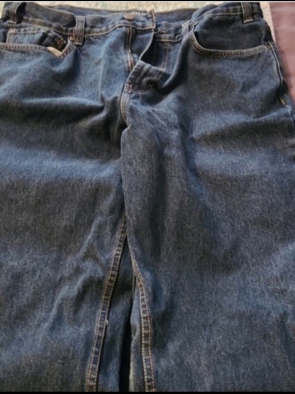 Kirkland Signature Men's Relaxed Jeans - Dark Blue Denim